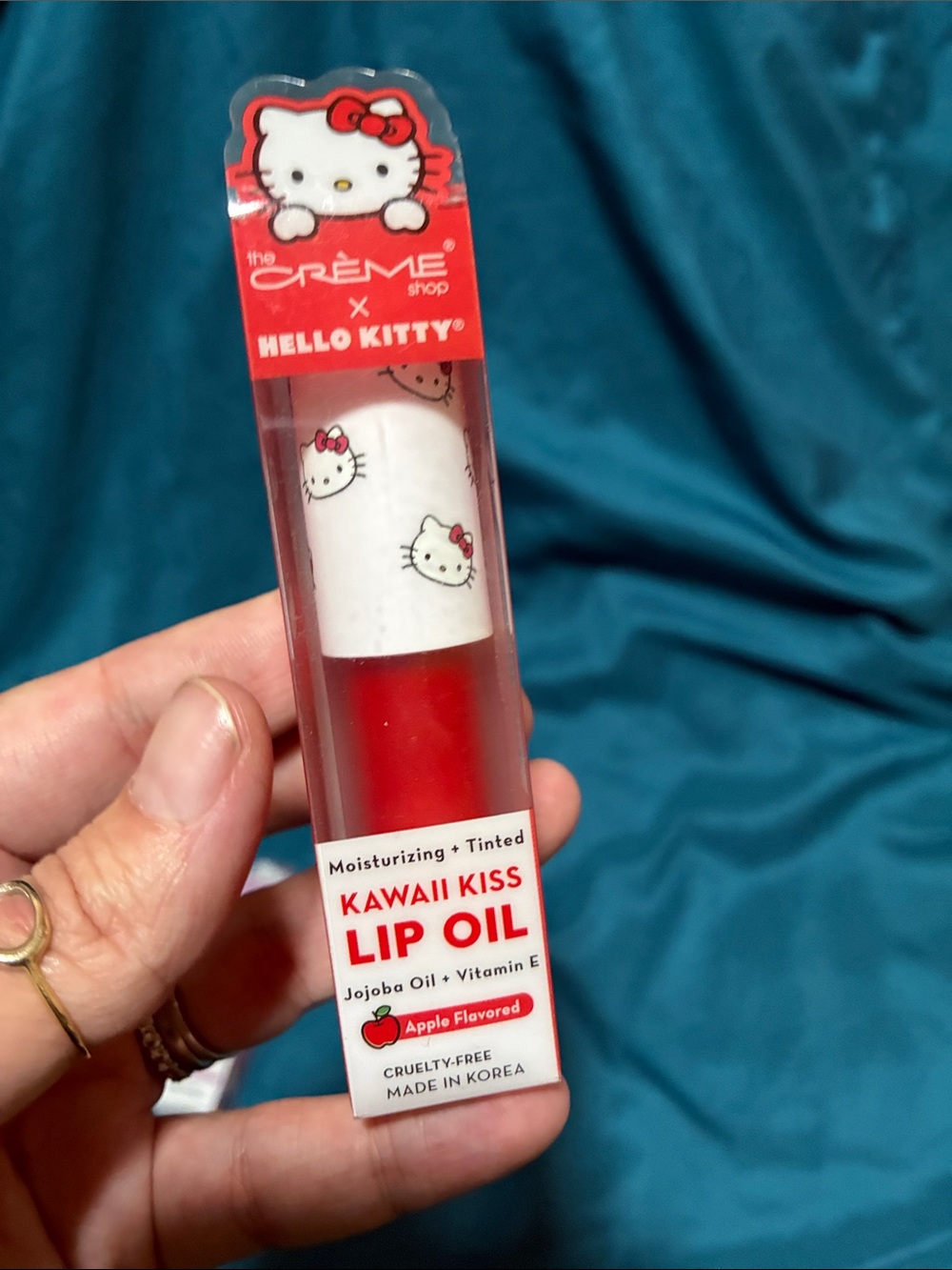 The Crème Shop x Hello Kitty Kawaii Kiss Lip Oil Duo - Vanilla Mint & Apple - Picture 4 of 9